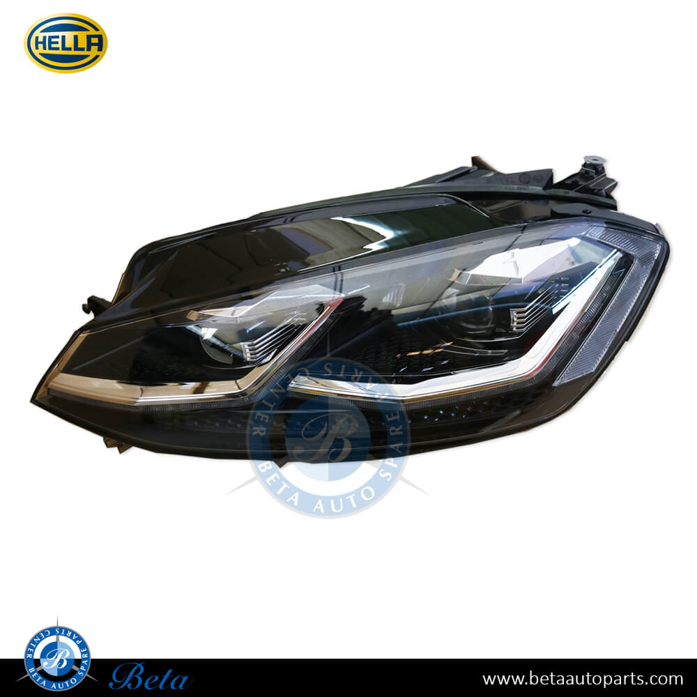 Left Side Headlamp LED for Volkswagen Golf 7.5 2018-Up models, Part Number 5G1941773 Left Side Headlamp LED for Volkswagen Golf 7.5 2018-Up models, Part Number 5G1941773